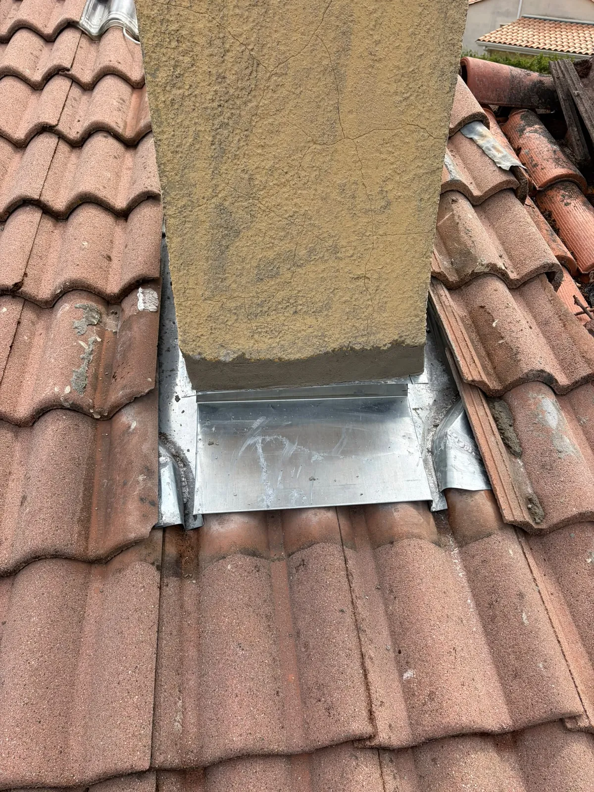Chantier de couverture dans les Yvelines