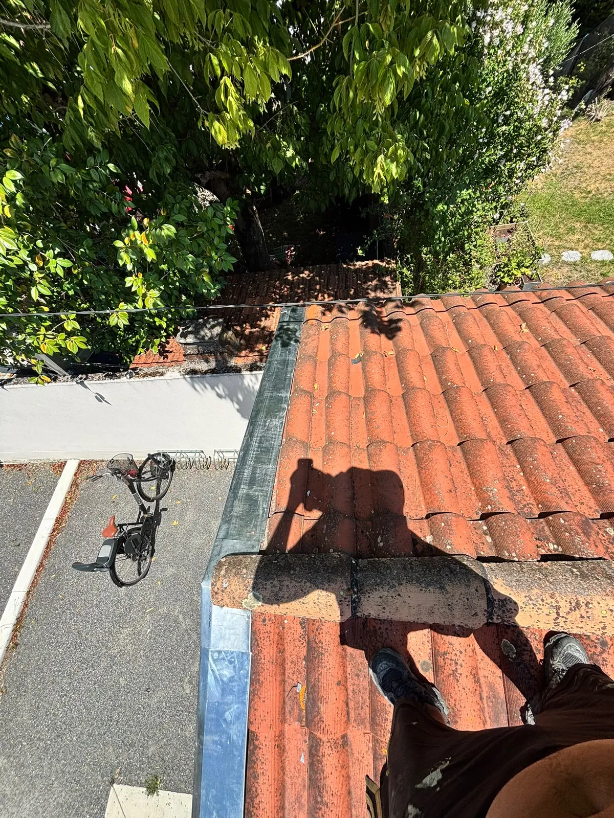 Chantier de couverture dans les Yvelines