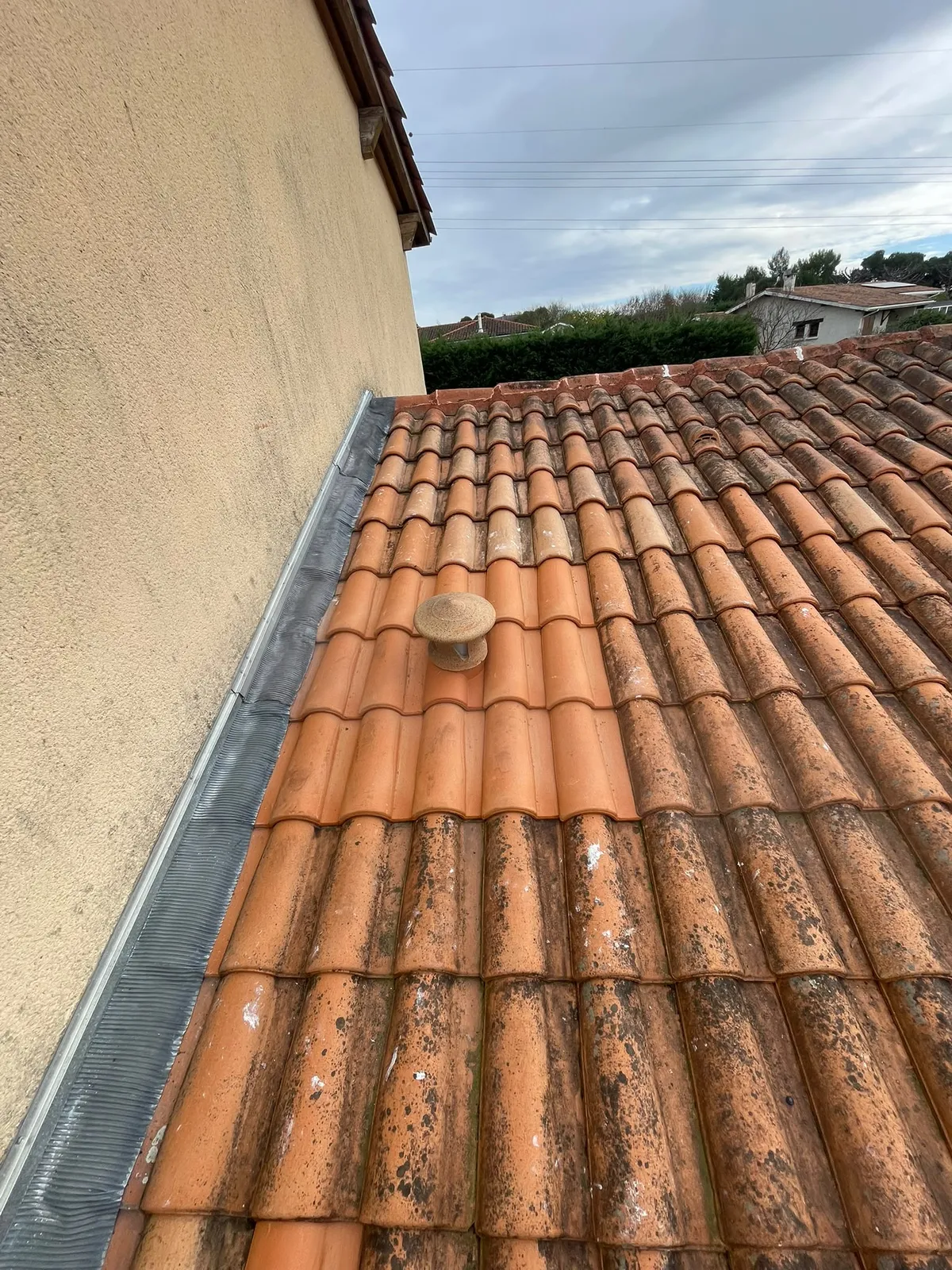Chantier de couverture dans les Yvelines