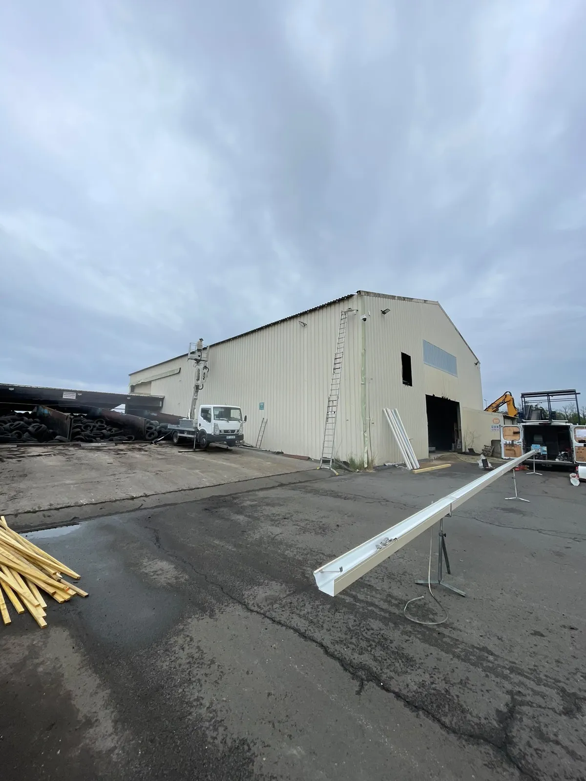Chantier de couverture dans les Yvelines