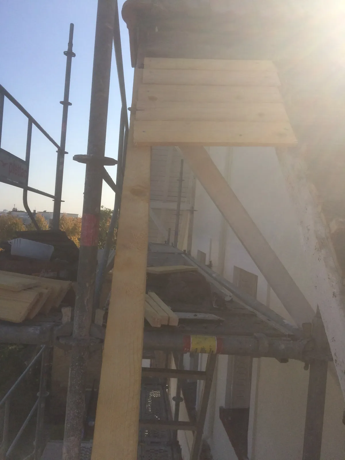 Chantier de couverture dans les Yvelines