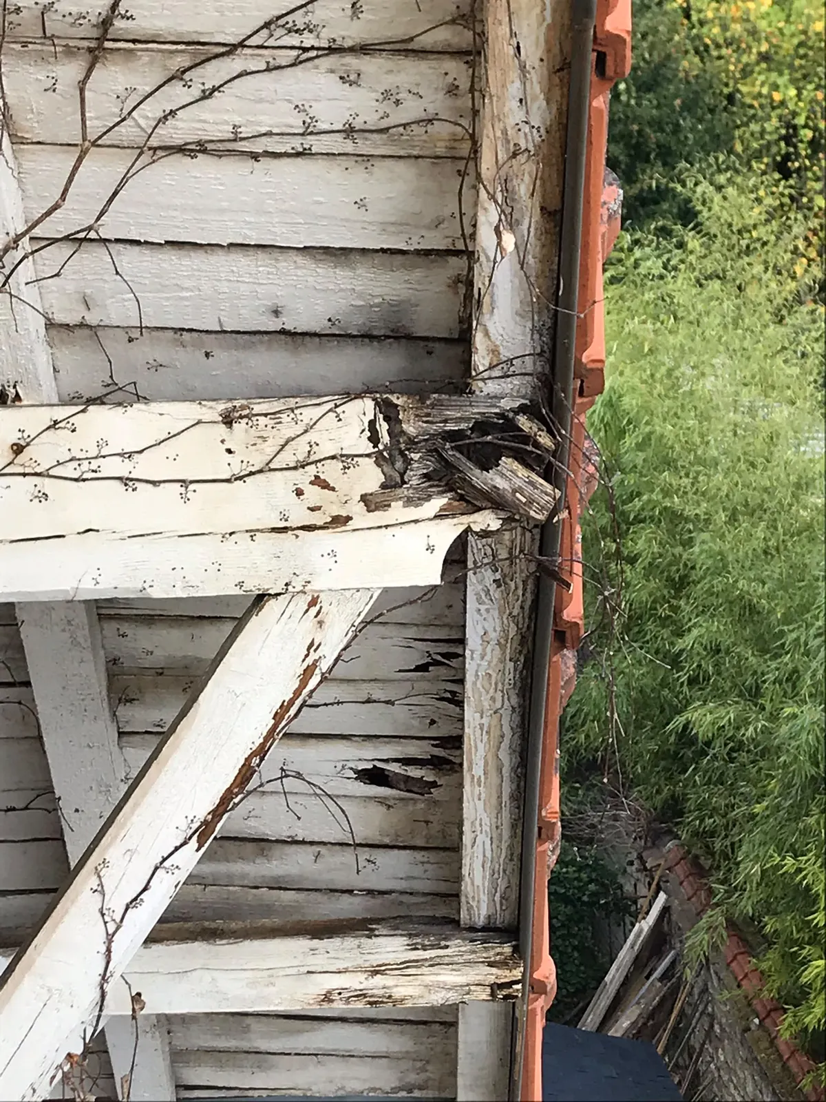 Chantier de couverture dans les Yvelines
