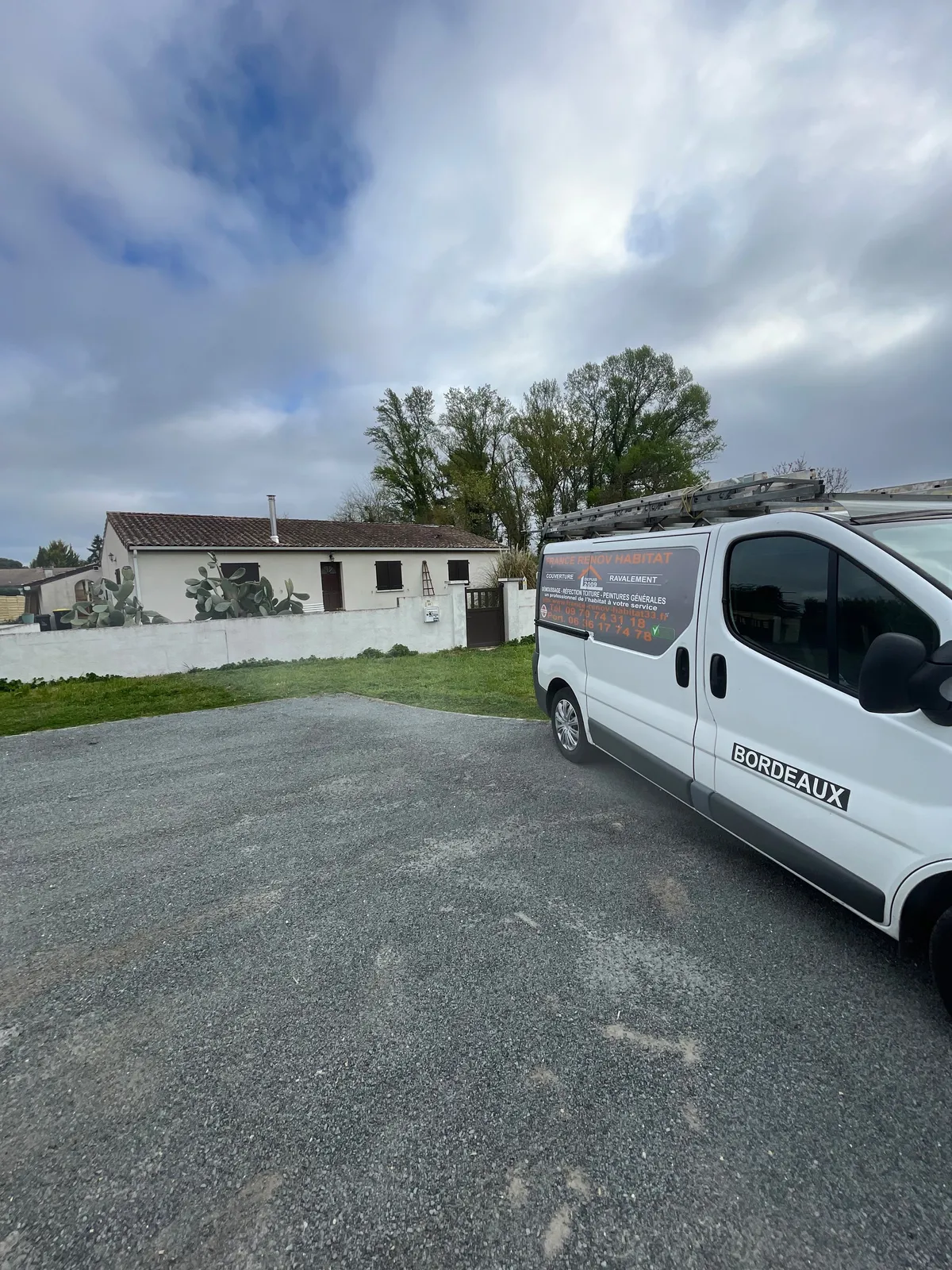 Chantier de couverture dans les Yvelines