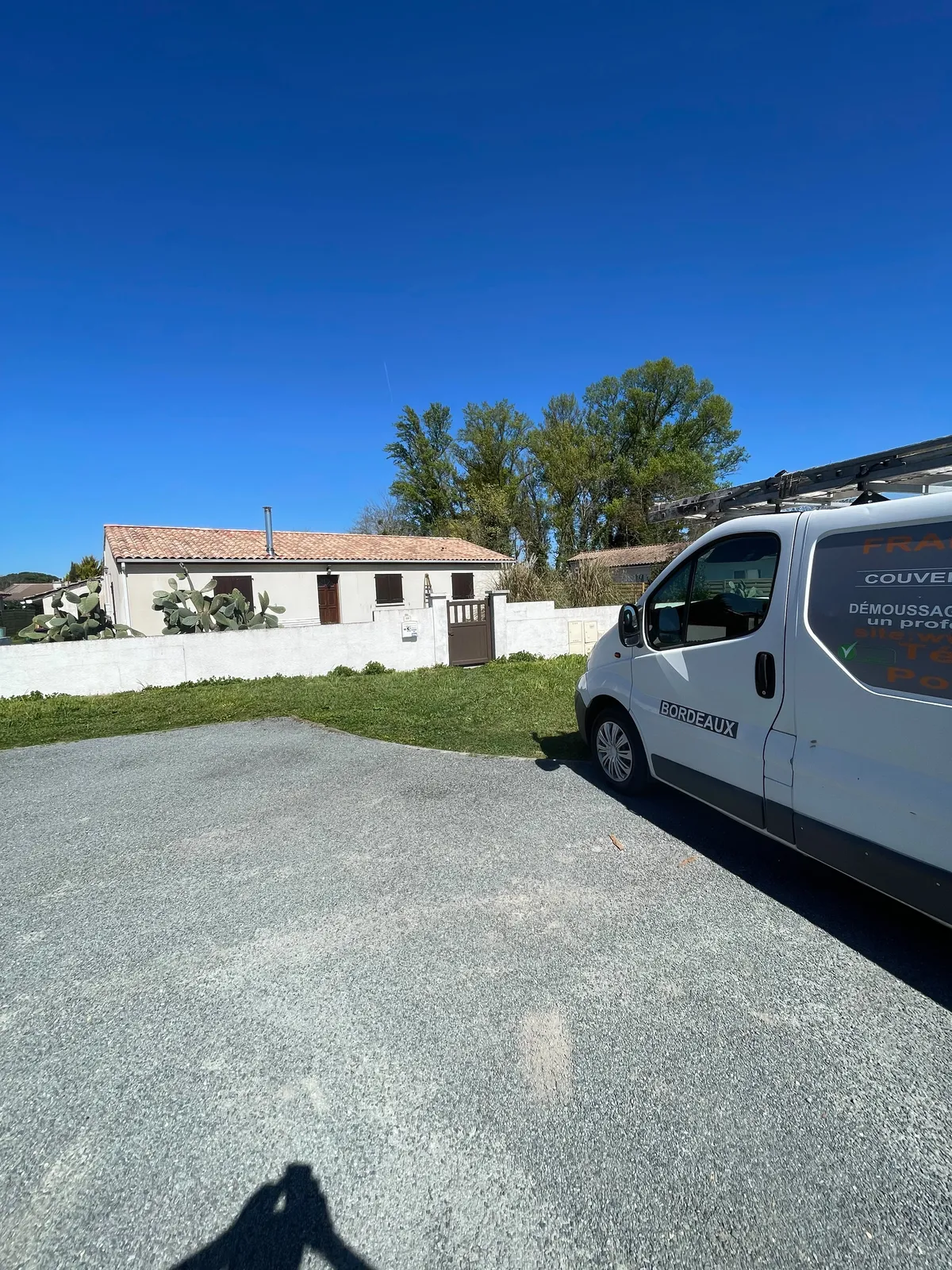 Chantier de couverture dans les Yvelines