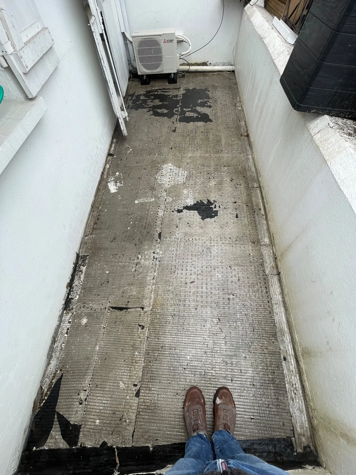 Chantier de couverture dans les Yvelines