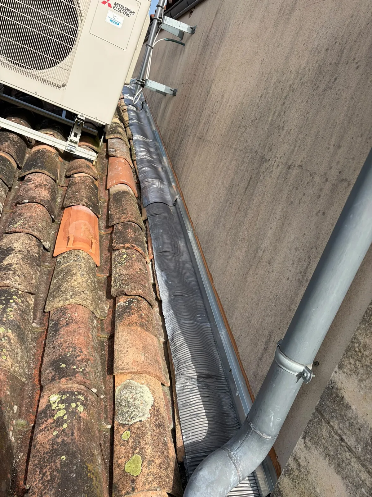 Chantier de couverture dans les Yvelines