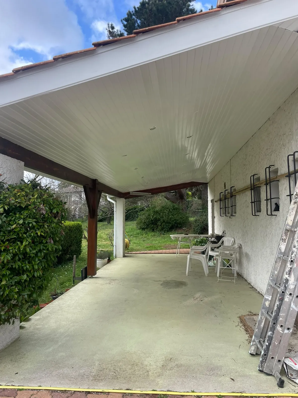 Chantier de couverture dans les Yvelines
