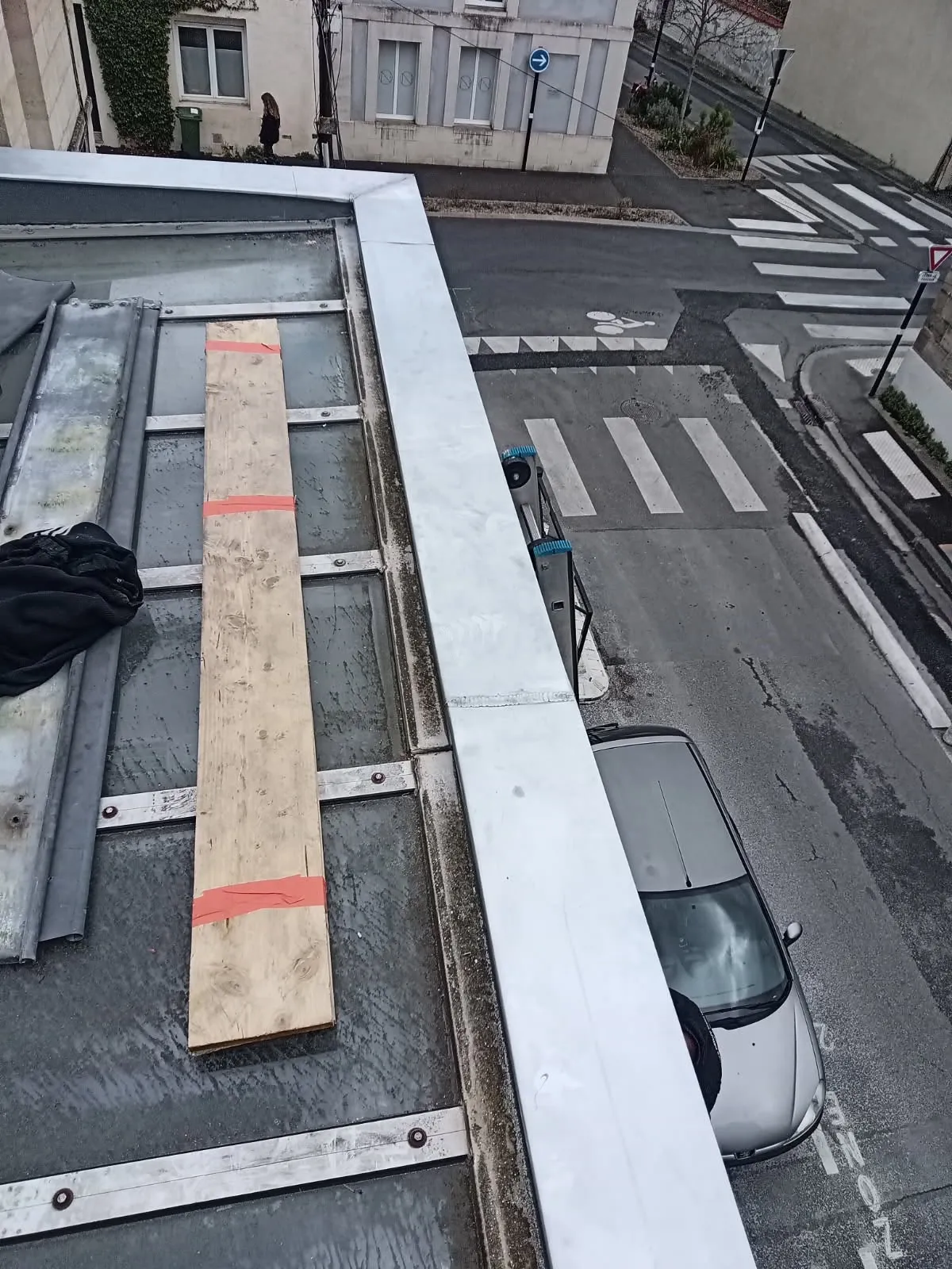 Chantier de couverture dans les Yvelines