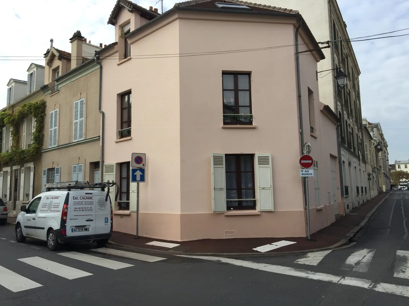 Chantier de couverture dans les Yvelines