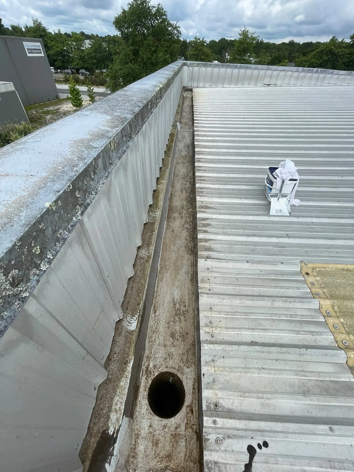 Chantier de couverture dans les Yvelines