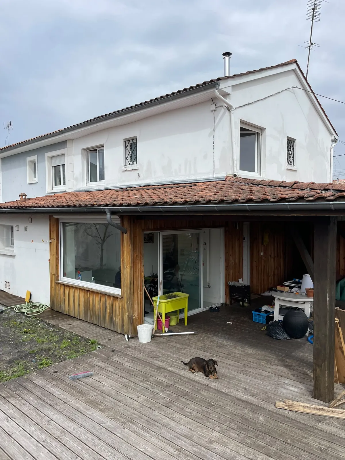 Chantier de couverture dans les Yvelines