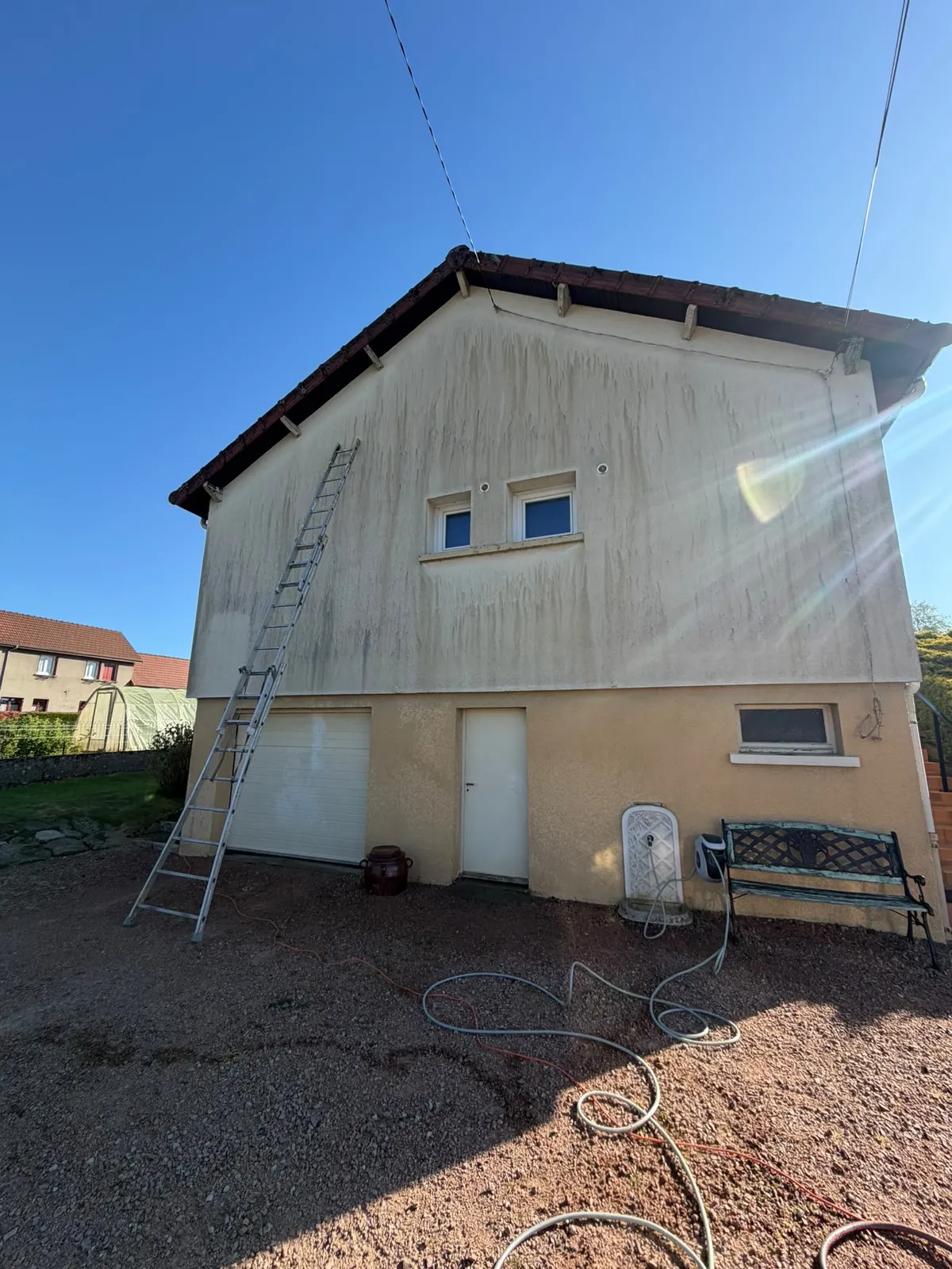 Chantier de couverture dans les Yvelines