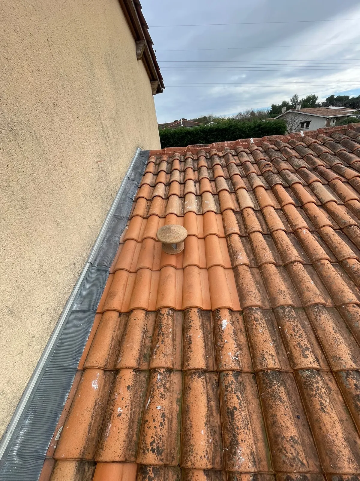 Chantier de couverture dans les Yvelines