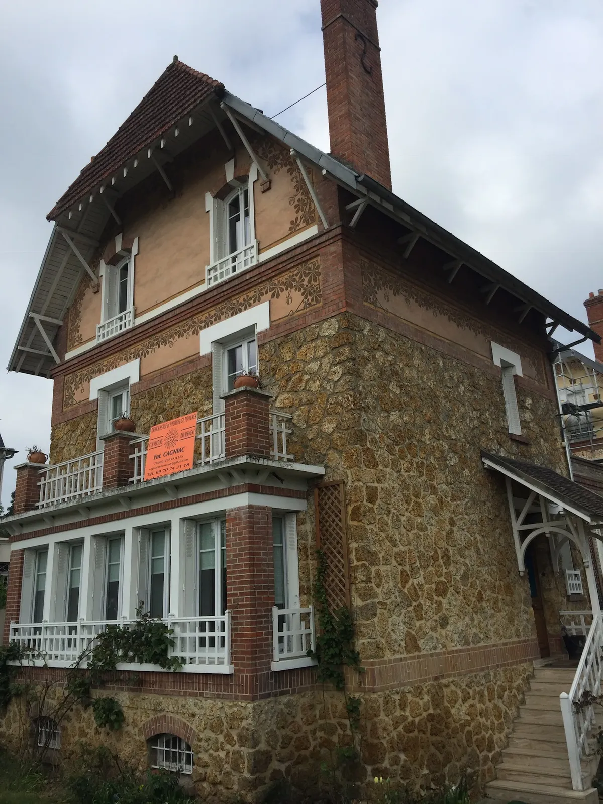 Chantier de couverture dans les Yvelines